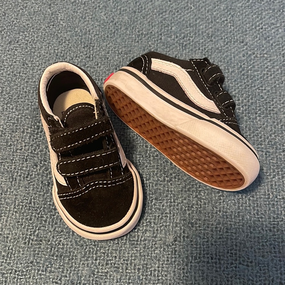 TODDLER VANS | 3.5 | Black & White Classics